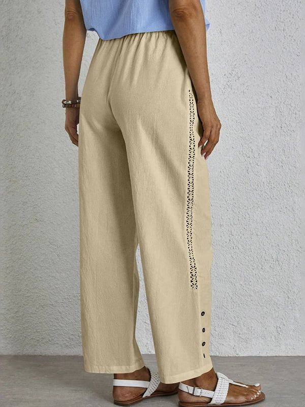 Celena™ | Pantaloni Buttoned Senza Sforzo