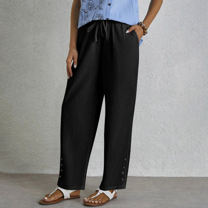 Celena™ | Pantaloni Buttoned Senza Sforzo